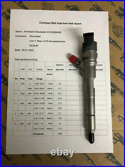 0445110227 Toyota Auris Corolla 1.4 D-4D Remanufactured Injector Test Report