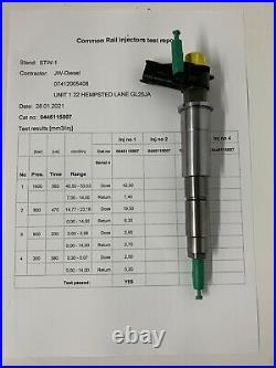 0445115007 Vivaro Movano Traffic 2.0DCI Diesel Fuel Injector Reman With Report