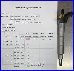 0445116006 Honda Accord 2.2 CDTI MK8 Reman Injector W Test Report