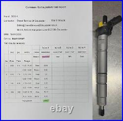 0445117027 Audi Porsche 3.0 TDI Remanufactured Injector W Test Report