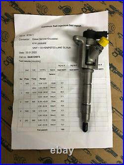 0445120073 Mitsubishi Canter Fuso 3.0 Remanufactured Injector W Test Report