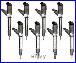 06-07 6.6L GM Chevy Duramax OEM 50HP Performance Fuel Injector Set (2114)
