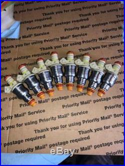 160lb Genuine Bosch Upgrade Chevy, Ford, Dodge Set Of 8 Fuel Injectors E85