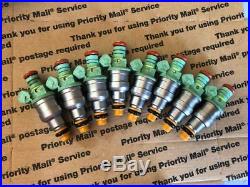 160lb Genuine Bosch Upgrade Chevy, Ford, Dodge Set Of 8 Fuel Injectors E85