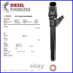 4x Bosch Injector 0445110076 Injector Citroen Fiat Peugeot 2.0 HDI 2.2 HDI RHS