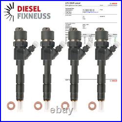 4x Fuel Injector Nozzle 0445110146 0986435007 Renault Megane Traffic 1.9 DCI