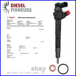 (4x) Fuel Injector Nozzle Bosch 0445110573 0445110574 A6510703187 Vito W447 CDI