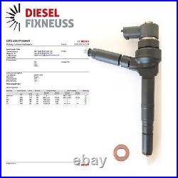 4x Fuel Injector Nozzle Opel Astra G 1,7CDTi 80PS 8973000913 0445110118
