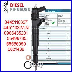 4x Fuel Injector Nozzle Vauxhall Astra Insignia Zafira 2.0 CDTI Bosch 0445110327