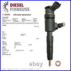 4x Injector 0445110252 Citroen C2 C3 Nemo Peugeot 206 207 1.4 HDI 9656588980