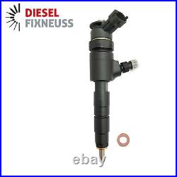 4x Injector Bosch Injector Citroen C2 C3 Peugeot 206 307 0445110135 1.4 HDI