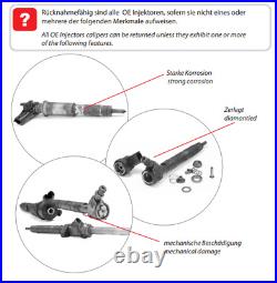 4x Injector Injection Nozzle VW AUDI 2.0 TDI 03L130277J/Q 0445110369 0445110647