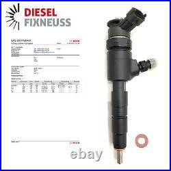 4x Injector Peugeot Bipper Citroen Nemo C3 1.4 HDI 0445110252 96565889