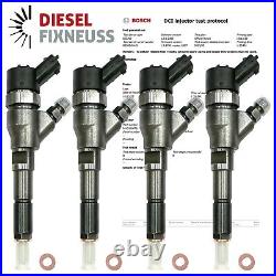 4x Peugeot Boxer Citroen Relay Fiat 2.0 HDI Diesel Injector Bosch 0445110076