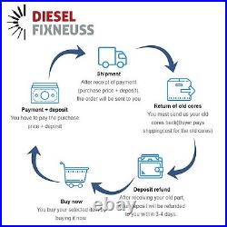 4x Peugeot Boxer Citroen Relay Fiat 2.0 HDI Diesel Injector Bosch 0445110076