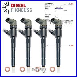 4x RECONDITIONED 0445110083 Vauxhall Combo Astra 1.3 CDTI Diesel Fuel Injector