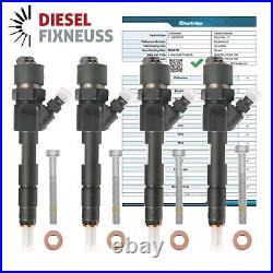 4x injection nozzle Renault Trafic Vauxhall 1.9dCi 445110145 0445110146 0445110021