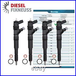 4x injector injection nozzle Opel Astra Insignia Zafira 2.0 CDTI Bosch 0445110327