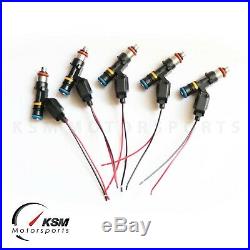 5 x 1000cc fuel injector for Bosch FORD FOCUS MK2 2.5T RS ST EV14 High Impedance