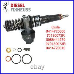 5x Pump Nozzle Injector VW T5 Bnz 2.5 Tdi 070130073R 0414720310 Bosch Unit