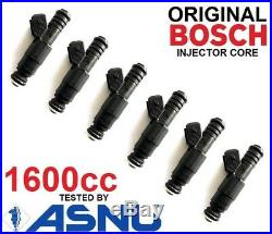 6 BOSCH Fuel Injectors for Ford BA BF XR6 turbo 1500cc 1600cc 152lb E85 FPV