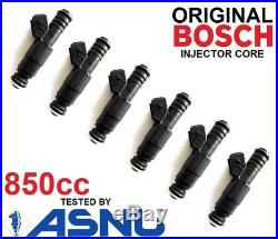 6 Bosch Fuel Injectors BMW E36 E46 M50 M52 S50 M3 TURBO 80lb 81lb EV1 850cc E85