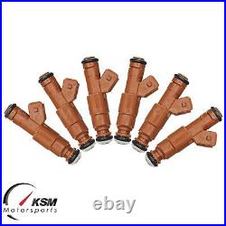 6 Fuel Injectors fit Bosch 0280155831 for 1999-2005 Volvo S80 XC90 2.8 2.9 Turbo