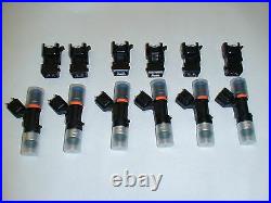 6 Genuine Bosch EV14 52lb 550cc fuel injectors BMW S54 3.2L 01-06 M3,01-02 Z3M