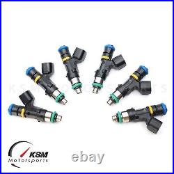 6 x 750cc fuel injectors for NISSAN SKYLINE R33 GTS-T RB25DET FIT BOSCH EV14 e85