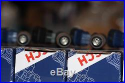 6 x BOSCH 2200cc Fuel Injectors E85 OK ID2000 2000cc Indy Blue 2JZ Barra 2J RB