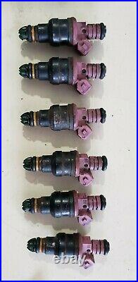6x Genuine Bosch Pink Top Fuel Injectors to fit BMW m50 m52 s50 s52