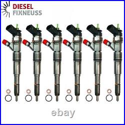 6x Injector BMW E60 530d 160kW E61 530d X5 E53 0445110131 0986435084 E46