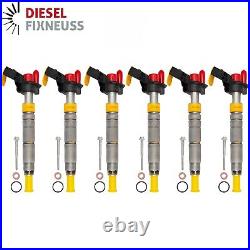 6x Injector Mercedes BenzV6 350CDI 0445116026 A6420701187 0445116028 A6420701287