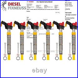 6x Injector Mercedes BenzV6 350CDI 0445116026 A6420701187 0445116028 A6420701287