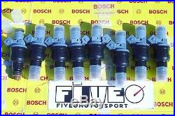 8, Bosch, 24lb Fuel Injectors OEM Porsche 1985 1986 928 928S 5.0L B NEW SET