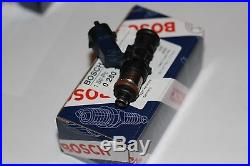 8 x BOSCH 2200cc Fuel Injectors E85 OK ID2000 2000cc Indy Blue V8 LS1 LS2 L98 LS