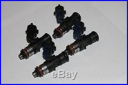 8 x BOSCH 2200cc Fuel Injectors E85 OK ID2000 2000cc Indy Blue V8 LS1 LS2 L98 LS