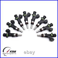 8 x Fuel Injectors for Bosch 0280158123 550cc 52lb Long Nozzle EV14ST E85
