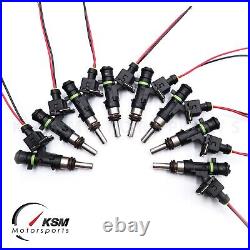 8 x Fuel Injectors for Bosch 0280158123 850cc 81lb Long Nozzle EV14ST E85