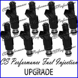 91-04 Ford 4.6 5.4 (8) Bosch III Upgrade Fuel Injector Set 4-hole Nozzle