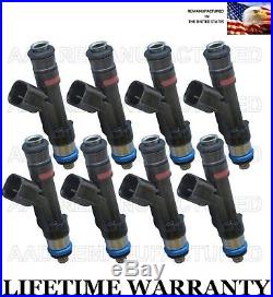 BEST UPGRADE Flow-Matched Set Of 8 Fuel Injectors for FORD Lincoln 5.4L 4 nozzle