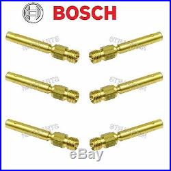 BOSCH NEW Fuel Injector For Mercedes 0 437 502 047 M102 M103 M110 M117 SET of 6