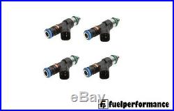 Bosch Genuine 0280158117 EV14 EV6 550cc Fuel Injectors X4 for Honda Civic/S2000