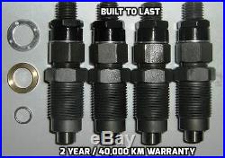 Diesel Fuel Injector Set Mazda Bravo Wl / Wlt Ford Courier 2.5 Litre. New