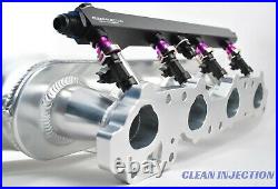 Fits SR20DET S14 S15 Bosch ev14 fuel injectors 1000cc intake manifold rail kit