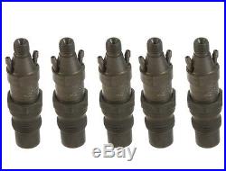 For Mercedes W116 W123 W126 300SD 300D BOSCH OEM Fuel Injector Assembly Set of 5