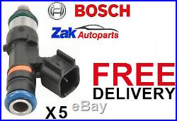 Ford-Focus 2.5T RS-ST-ST225- Genuine Bosch-550cc-Fuel Injectors Set of 5