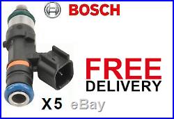 Ford-Focus 2.5T RS ST225 Genuine Bosch-550cc-Fuel Injectors Set of 5