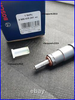 Fuel Injector AUDI A3 SKODA OCTAV SEAT LEON VW GOLF MK7 1.6 TDI Bosch 0986435241