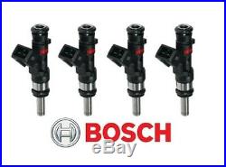 GENUINE Bosch 0280158123 590cc 56lb Long Nozzle EV14 6-Hole Fuel Injector (4)